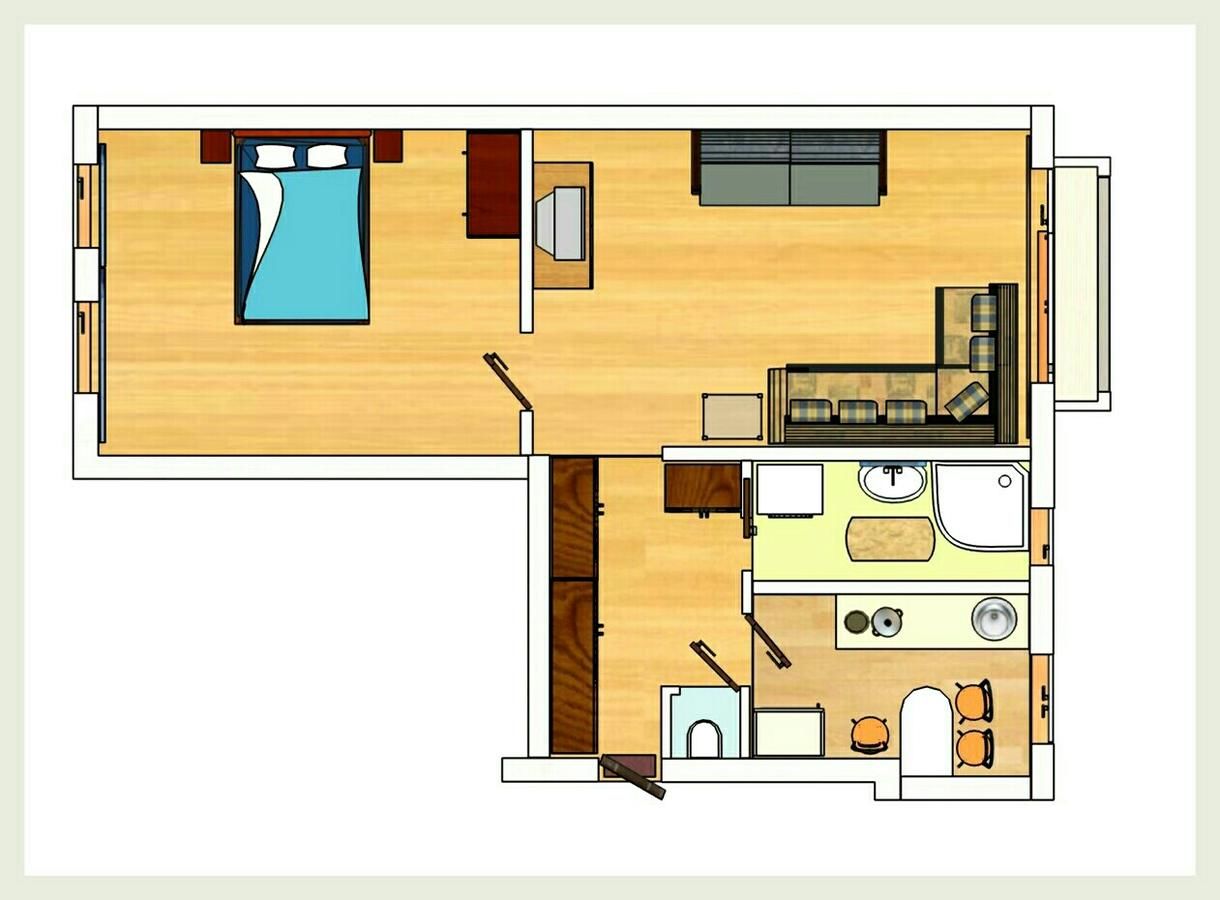 Апартаменты Apartments on Moskovskaja Днепр